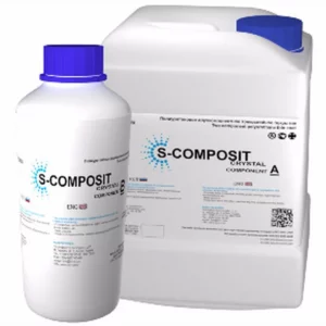 S-COMPOSIT CRYSTAL - полиуретановое двухкомпонентное тонкослойное покрытие защита конструкций защита конструкций от коррозии защита строительных конструкций от коррозии