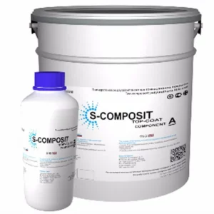 S-COMPOSIT TOP-COAT (CB) - полиуретановое двухкомпонентное тонкослойное покрытие. Повышенная защита от химического и механического воздействия различных поверхностей. защита бетона на улице защита бетона от разрушения на улице